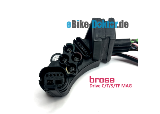 Brose Motorbuchse Display, Magnetsensor, Licht (passend für ALLE Brose MAG Motoren)