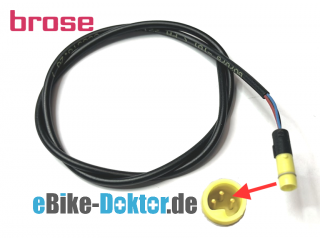 Brose eBike-Control Kabel 500mm, 5V, 12V (passend für Brose Magnesium Motoren)