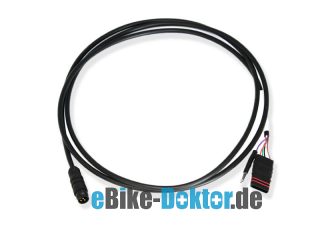 BMZ/Brose Kabelsatz Generation 1 (Schwarze Stecker/Buchsen, mit Wake, 28754)